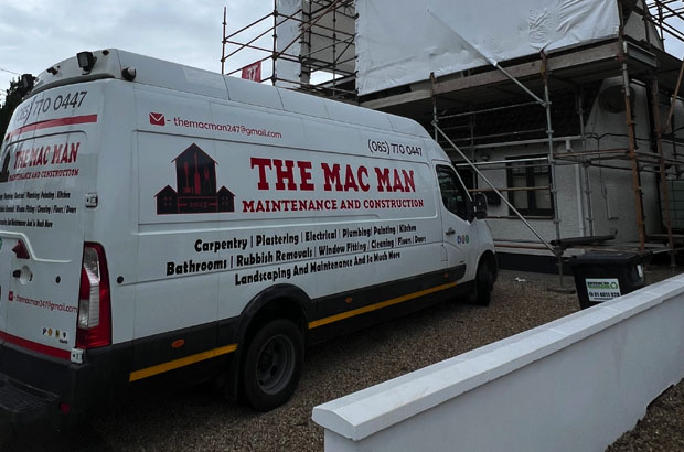 The Mac Man Dublin Van Construction